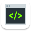 Icono de desarrollo de software